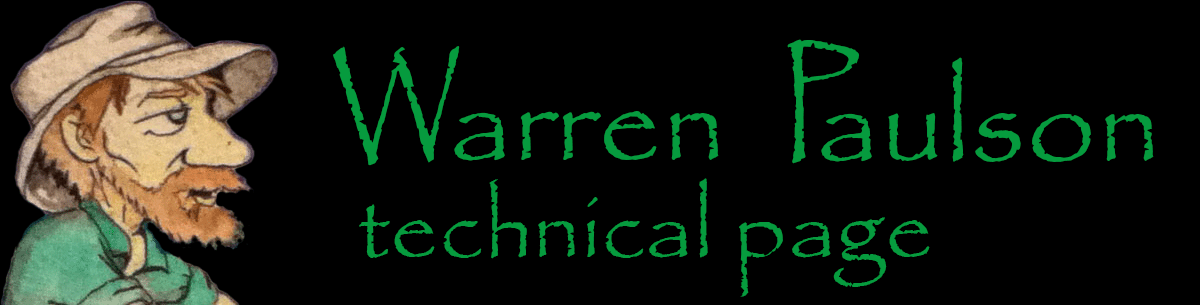 Warren Paulson - Technical